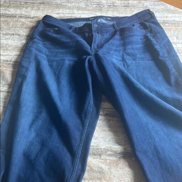 New w/o Tag Old Navy WOW Jeans Dark Wash Size 18 - Picture 2 of 5